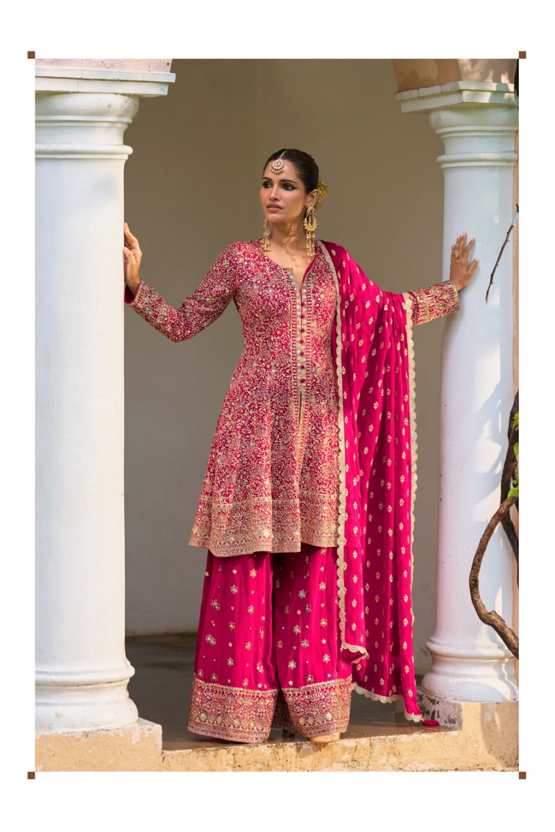 Rakul By Gulkayra Real Georgette Embroidery Readymade Suits